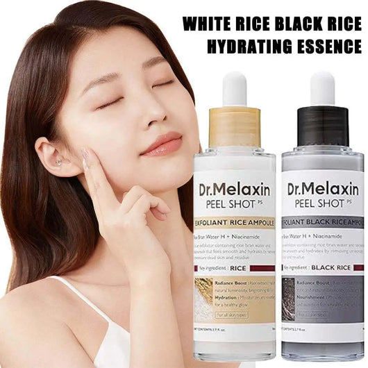 White Rice Black Rice Exfoliated Hydrating Essence Brighten Hydrating Essence Skinless Body Scrub Dead Skin Fade Women Essence